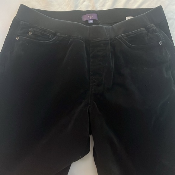NYDJ Black Velvet Jeggings - Picture 4 of 12
